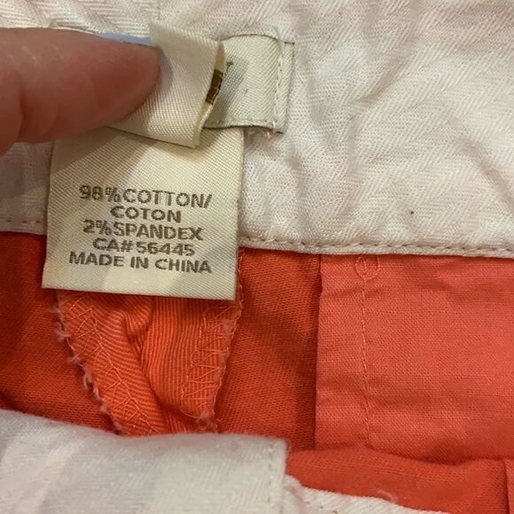 J. Crew Coral Chino Shorts Size 00 - Picture 3 of 5